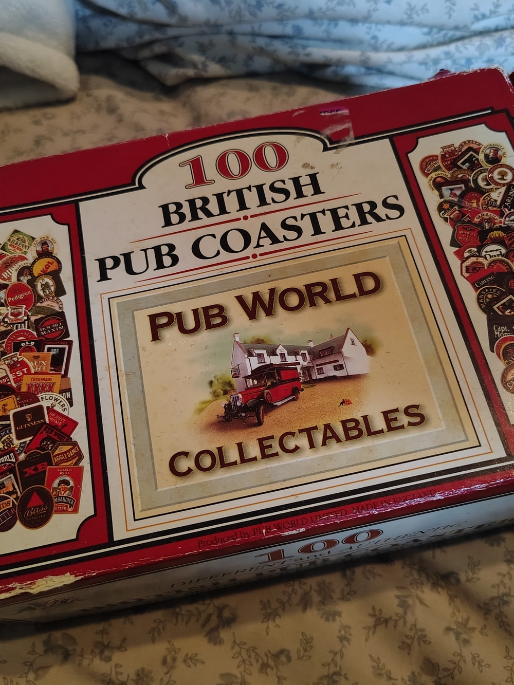 100 British Pub Coasters (Complete)